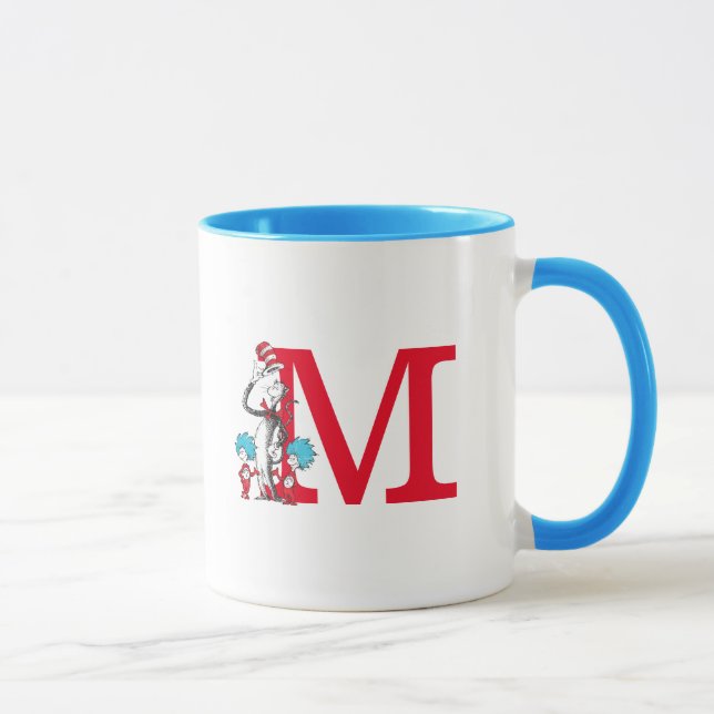 Dr. Seuss Katten i hatten, Sak Ett Monogram M Mugg (Höger)
