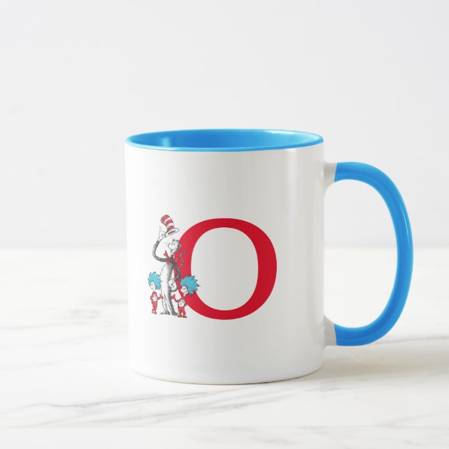 Dr. Seuss Katten i hatten, Sak Ett Monogram O Mugg (Höger)