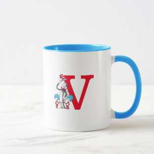 Dr. Seuss Katten i hatten, Sakerna Ett Monogram V Mugg