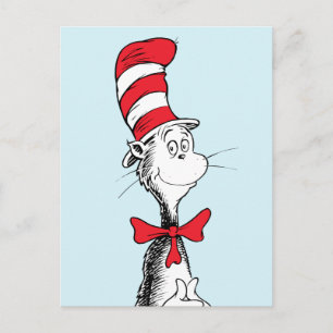 Dr. Seuss Katten i hatten stolt på sig själv Vykort