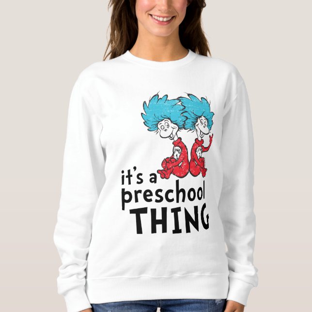 Dr Seuss | Lärare Det är en Preschool Sak T Shirt (Framsida)