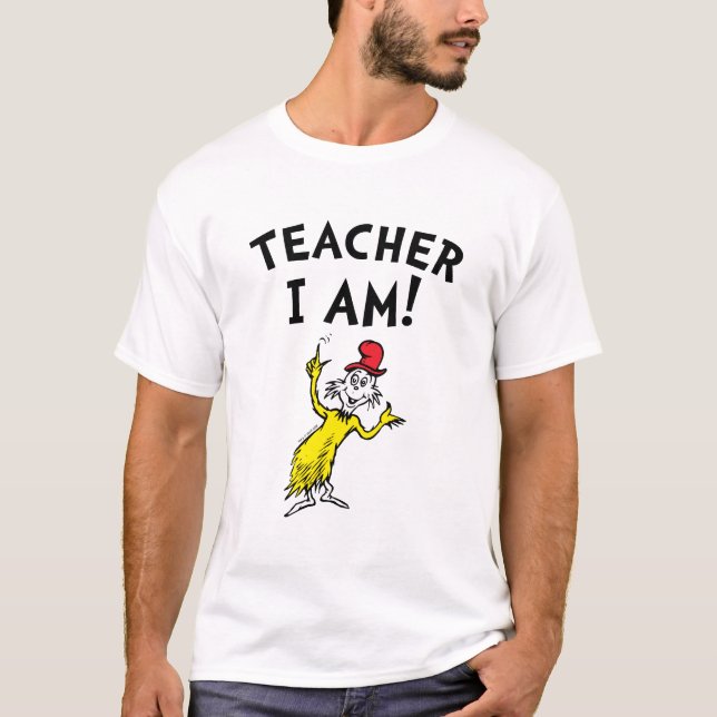 Dr Seuss | Lärare jag är! T Shirt (Framsida)