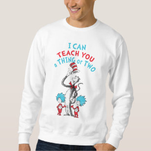 Dr. Seuss Lärare jag kan lära dig en sak eller t Lång Ärmad Tröja