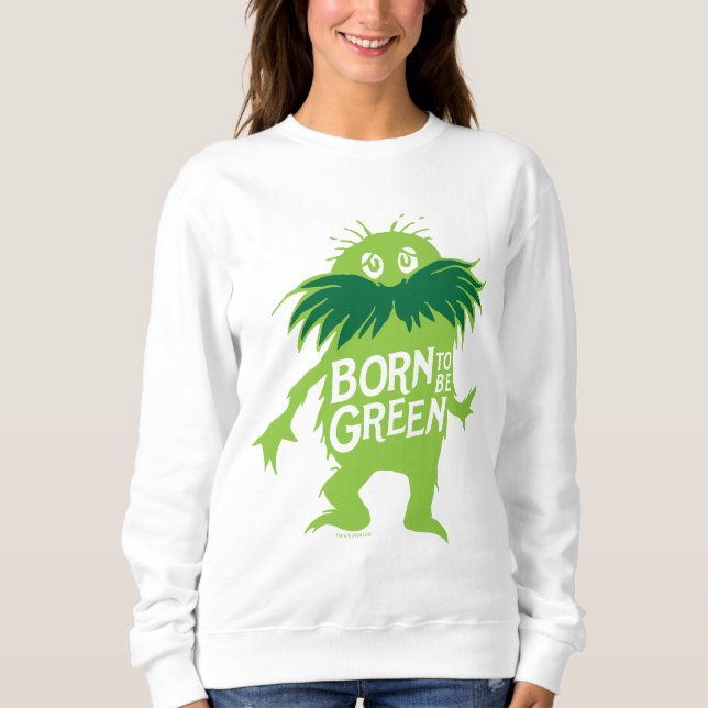 Dr. Seuss | Lorax - Född att vara grön T Shirt (Framsida)