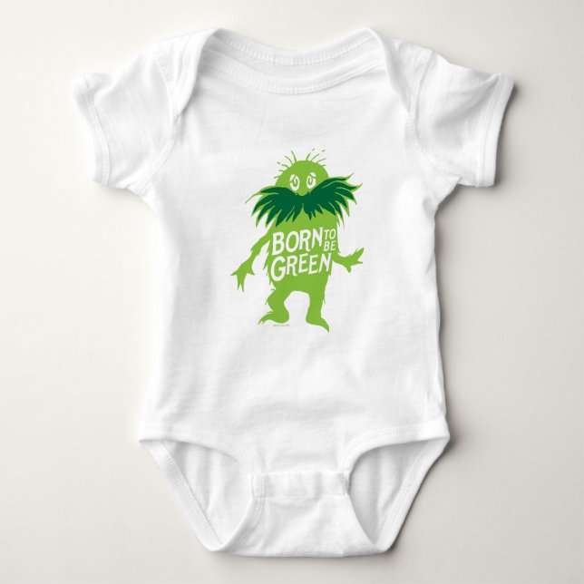 Dr. Seuss | Lorax - Född att vara grön T Shirt (Framsida)