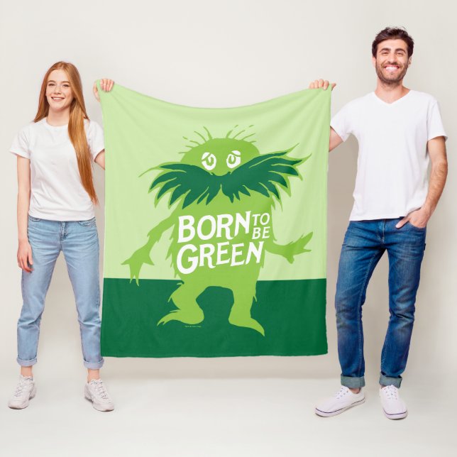 Dr Seuss | Lorax - född som Grönt Fleecefilt (På plats)