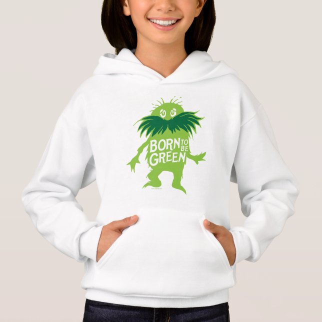Dr Seuss | Lorax - född som Grönt T Shirt (Framsida)