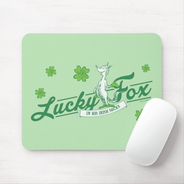 Dr. Seuss | Lucky Fox I Hans Irländska Sockor Musmatta (Med mus)
