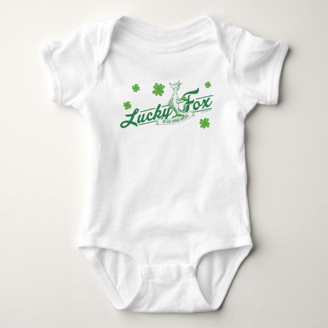 Dr. Seuss | Lucky Fox I Hans Irländska Sockor T Shirt (Framsida)