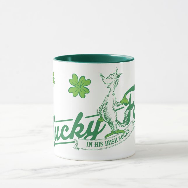 Dr. Seuss | Lucky Fox I Hans Irländska Strumpor Mugg (Center)