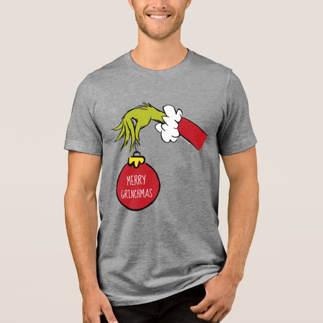 Dr Seuss | Merry Grinchmas T Shirt (Framsida)