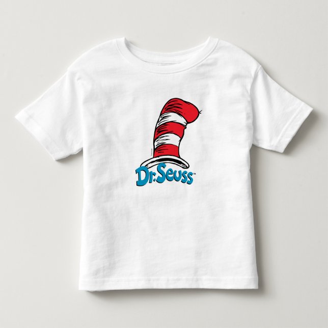 Dr. Seuss mössa logotyp T Shirt (Framsida)
