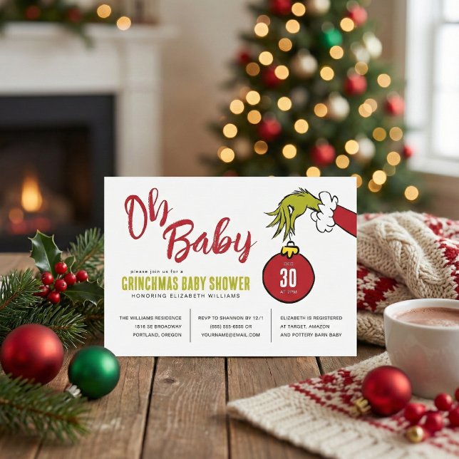 Dr Seuss | Oh Baby Grinch Baby Shower (Skapare uppladdad)