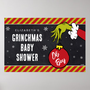 Dr. Seuss Oh Boy Grinch Babyfirande Poster