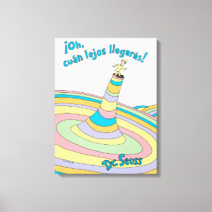 Dr. Seuss Oh, hur långt du når! Canvastryck
