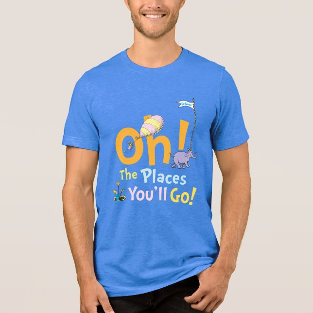 Dr. Seuss | Oh! Platsernas parad T Shirt (Framsida)