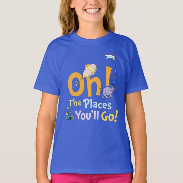 Dr. Seuss | Oh! Platsparaden T Shirt (Framsida)