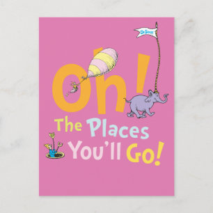 Dr. Seuss Oh! Platsparaden Vykort