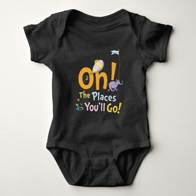 Dr. Seuss | Oh! The Places-paraden T Shirt (Framsida)