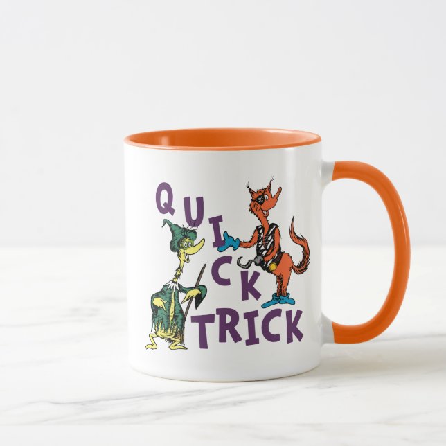 Dr Seuss | Quick Trick Halloween-grafik Mugg (Höger)
