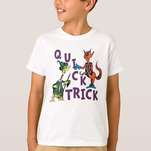 Dr Seuss | Quick Trick Halloween-grafik T Shirt (Framsida)