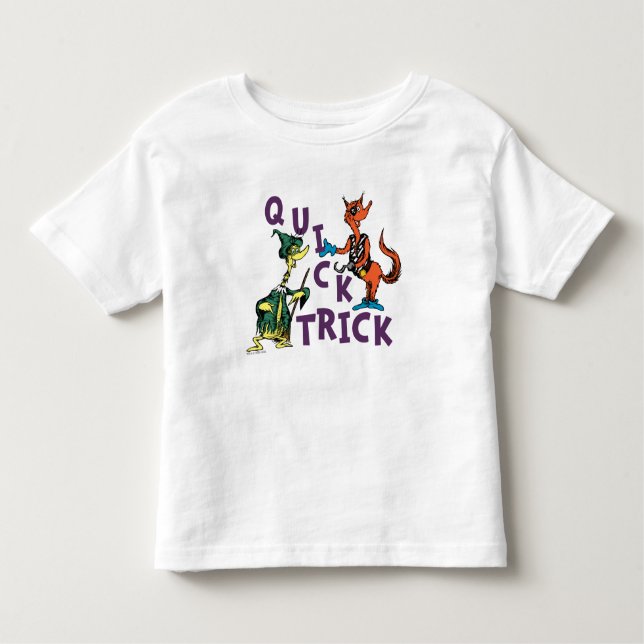 Dr Seuss | Quick Trick Halloween-grafik T Shirt (Framsida)
