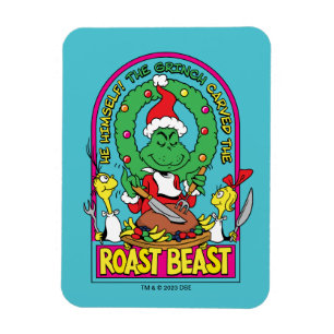 Dr. Seuss Roast Beast Grafik Magnet
