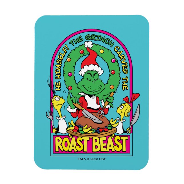 Dr. Seuss | Roast Beast Grafik Magnet (Vertikal)