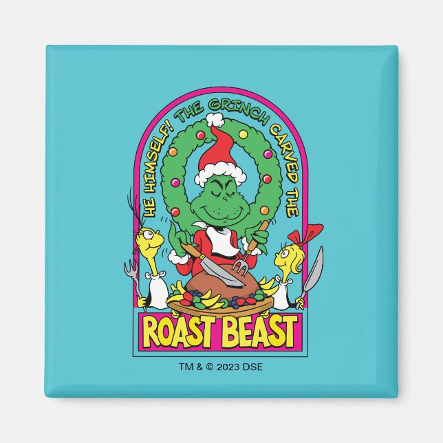 Dr. Seuss | Roast Beast Grafik Magnet (Framsidan)