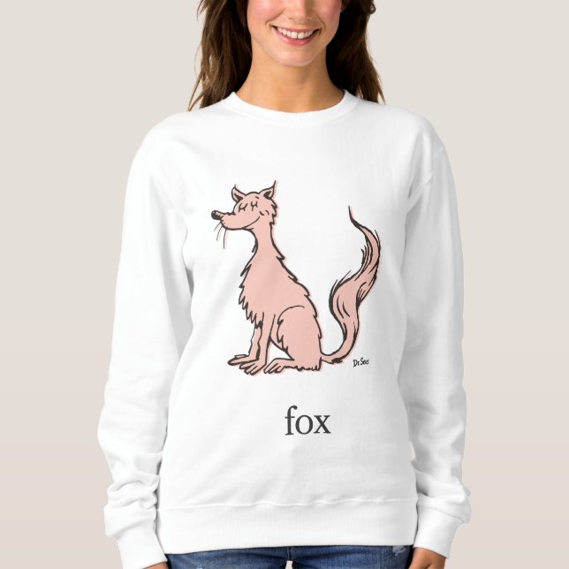 Dr. Seuss | Rosa Räv T Shirt (Framsida)
