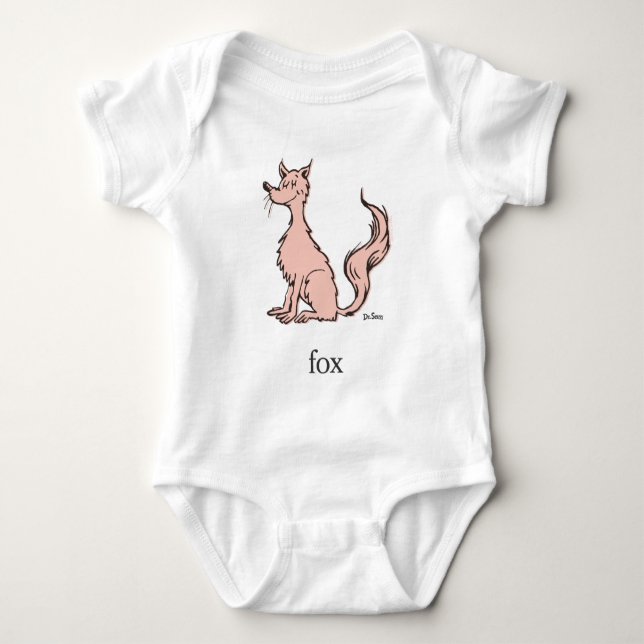 Dr. Seuss | Rosa Räv T Shirt (Framsida)
