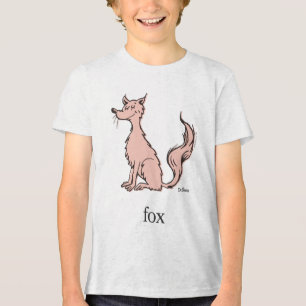 Dr. Seuss   Rosa Räv T Shirt