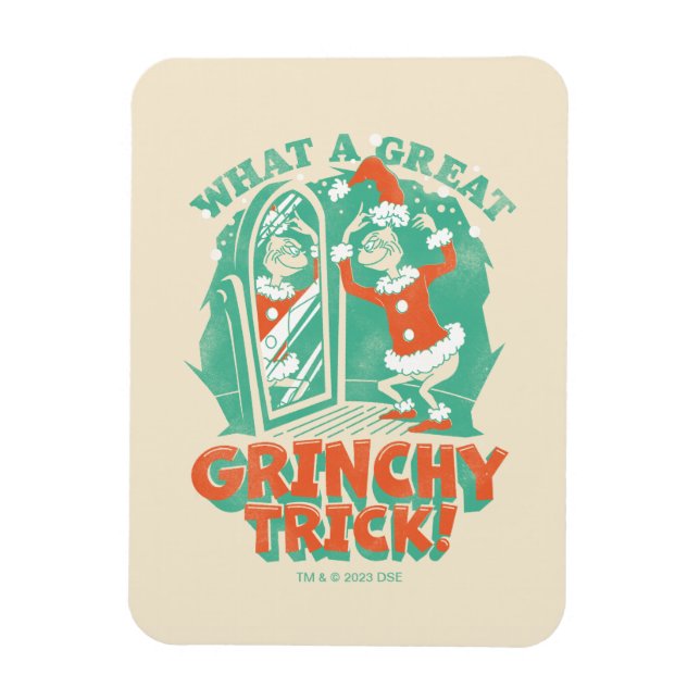 Dr. Seuss | Så ett fantastiskt Grinch-trick! Magnet (Vertikal)