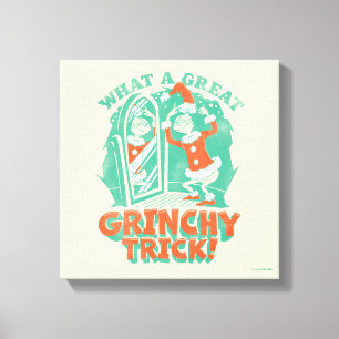 Dr. Seuss Så fint Grinch-trick! Canvastryck