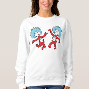 Dr. Seuss Sak 1 och Sak 2 Karaktär T Shirt