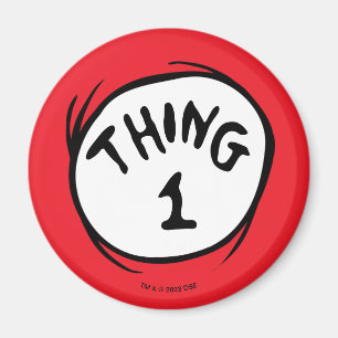 Dr Seuss SAK 1 SAK 2 - SAK 1 Magnet