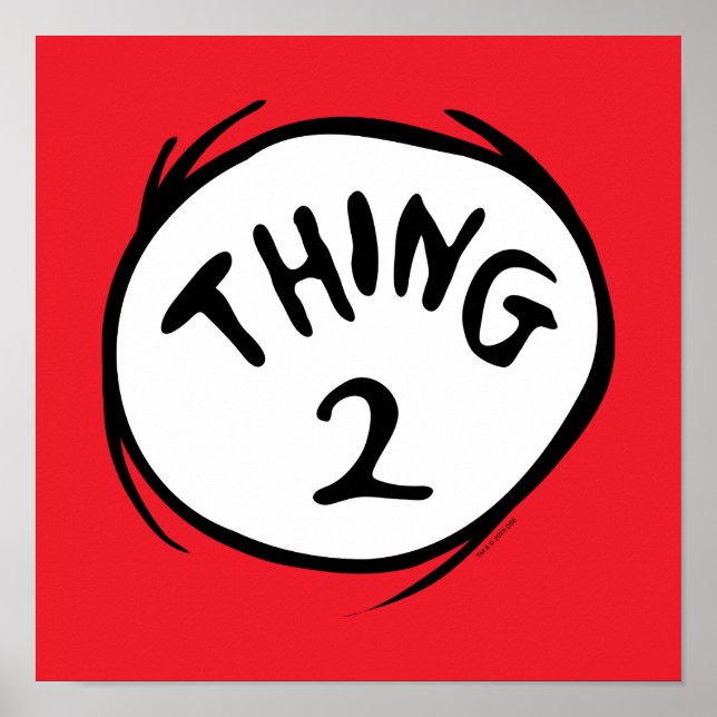 Dr Seuss | SAK 1 SAK 2 - SAK 2 Poster (Framsidan)