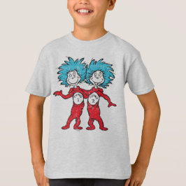 Dr Seuss| Sak 1, Sak 2 Sitta Tee Shirt