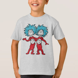 Dr Seuss Sak 1, Sak 2 Sitta Tee Shirt