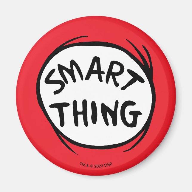 Dr Seuss | Sak 1 Sak 2 - Smart Sak Magnet (Framsidan)