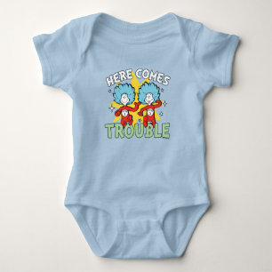 Dr. Seuss Sak Ett Sak Två Här Kommer Trubbel T Shirt