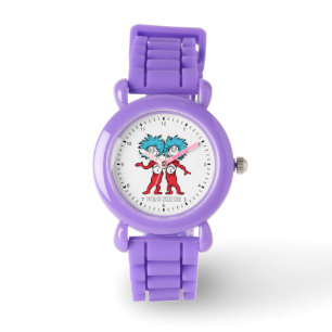 Dr. Seuss Sak Ett Sak Två Stående Armbandsur