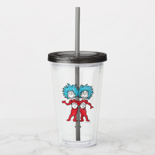 Dr. Seuss Sak Ett Sak Två Stående Take Away Mugg