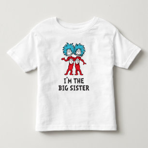 Dr. Seuss Sak Ett Sak Två   Tvillingar   Storasyst T Shirt