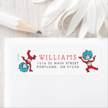 Dr Seuss Sak One Sak Two | Twillingar Babykläder