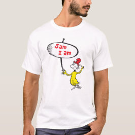 Dr Seuss | Sam-I-am Holding-tecken T Shirt
