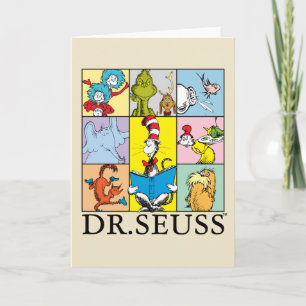 Dr. Seuss Seriegrafik Kort