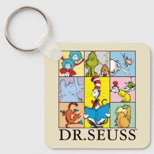 Dr. Seuss Seriegrafik Nyckelring