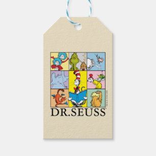 Dr. Seuss Seriegrafik Presentetikett