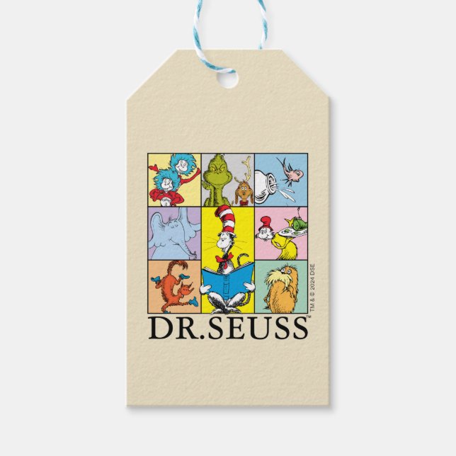 Dr. Seuss | Seriegrafik Presentetikett (Framsidan)